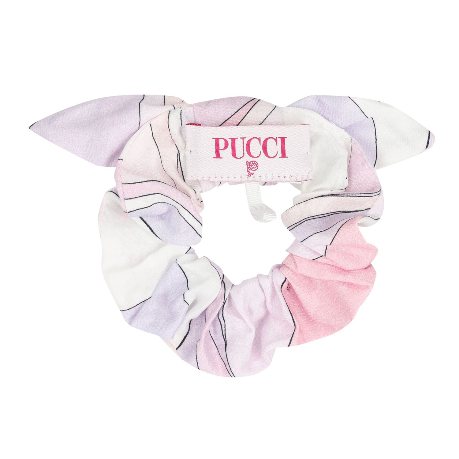 ربطة شعر للبنات باللون الوردي والبنفسجي الفاتح, 1, hi-res