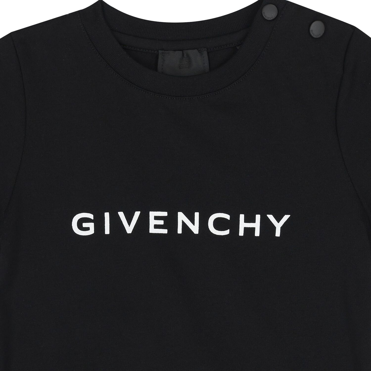 Younger Boys Black Logo T-Shirt, 1, hi-res image number null