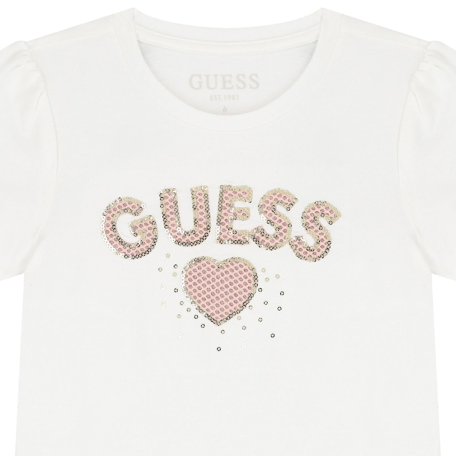 طقم تنورة بنات باللون الأبيض و الوردى, 1, hi-res