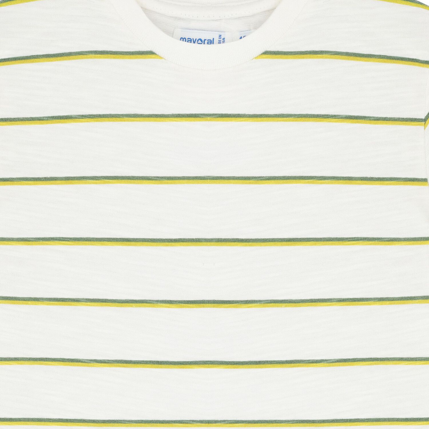 طقم دنونجرى للاولاد وقبعه باللون الاخضر ( 3 قطع ), 2, hi-res