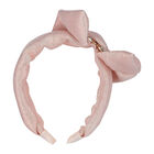 Girls Blush Pink Glitter Headband, 4, hi-res