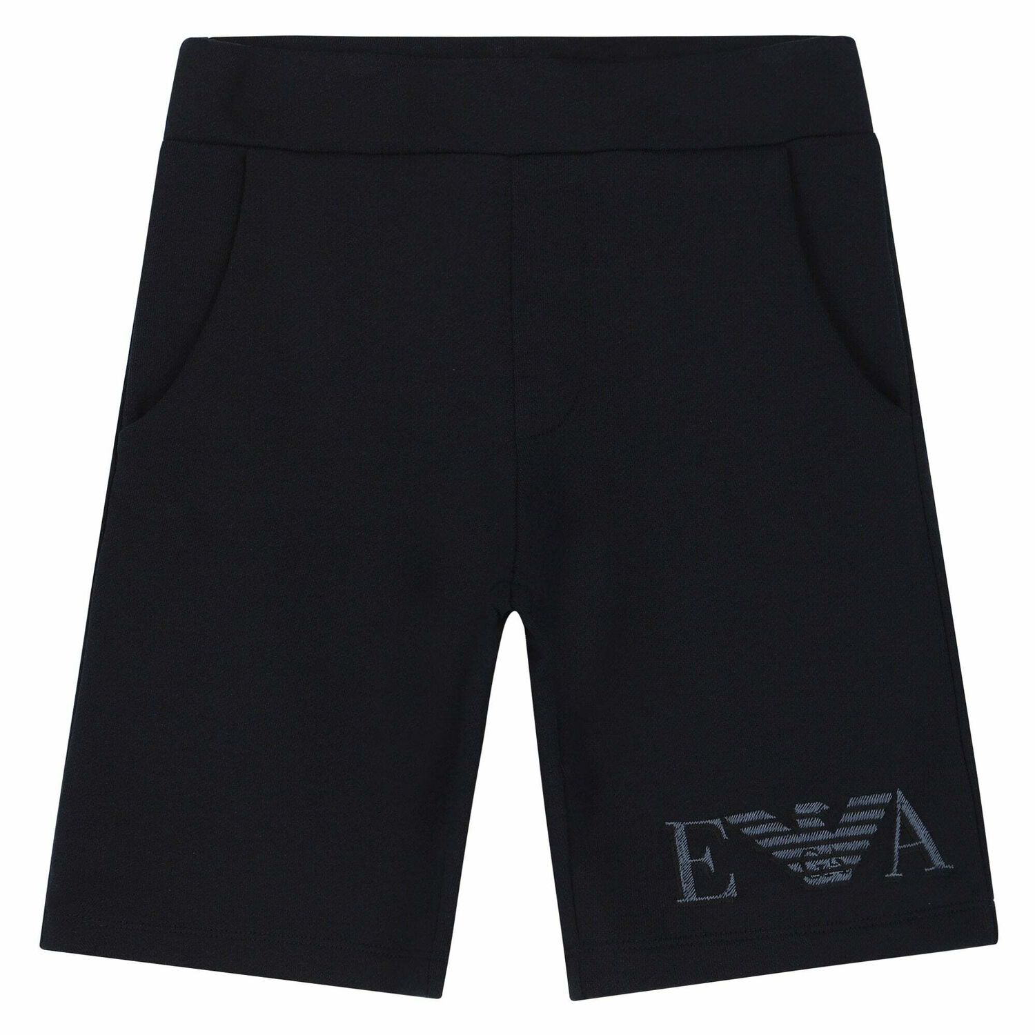 Boys Navy Logo Shorts, 1, hi-res image number null