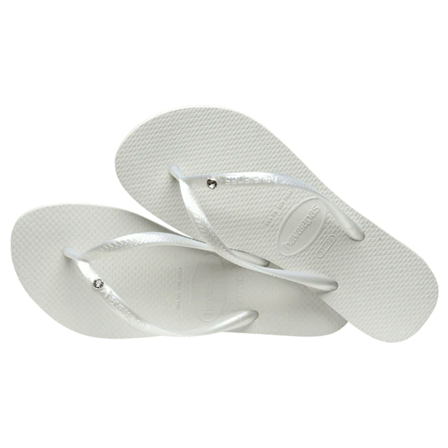 Girls Grey Logo Flip Flops, 2, hi-res