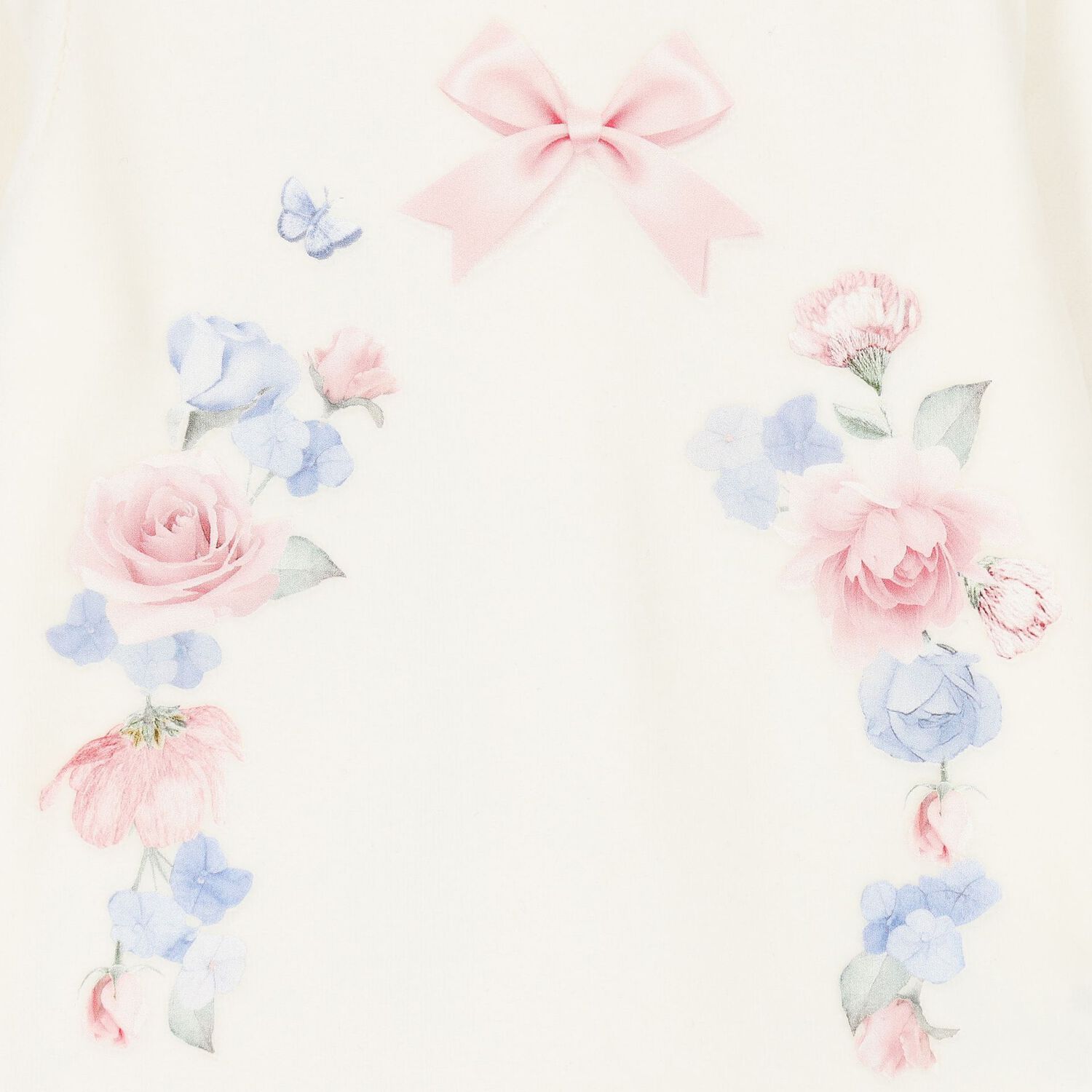 Baby Girls Ivory Bow Babygrow Gift Set, 1, hi-res