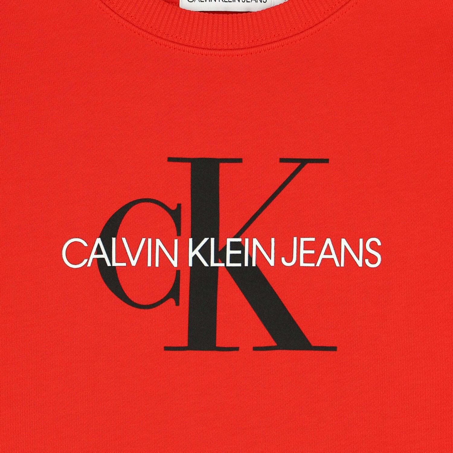 Girls Red Logo Sweatshirt, 1, hi-res image number null