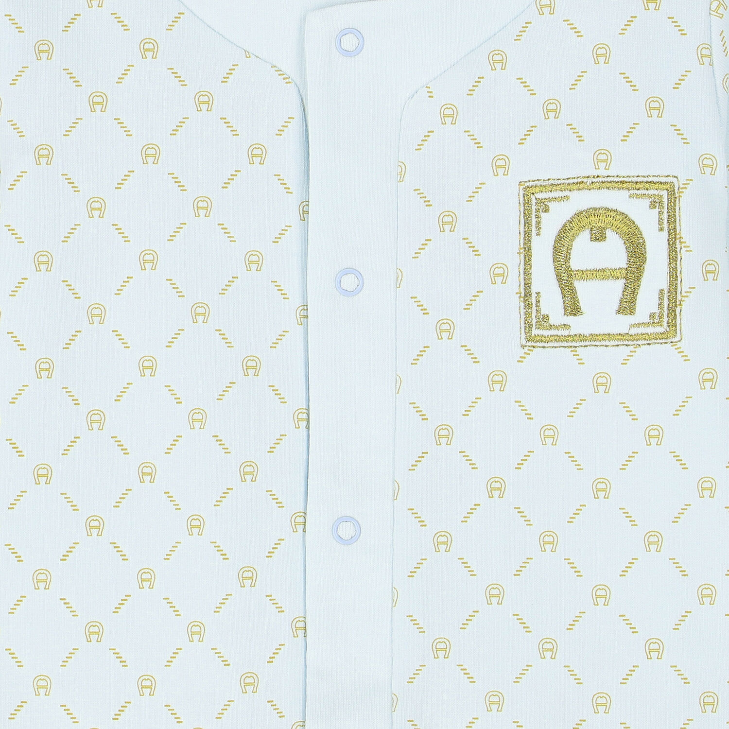 Blue Logo Babygrow, 2, hi-res