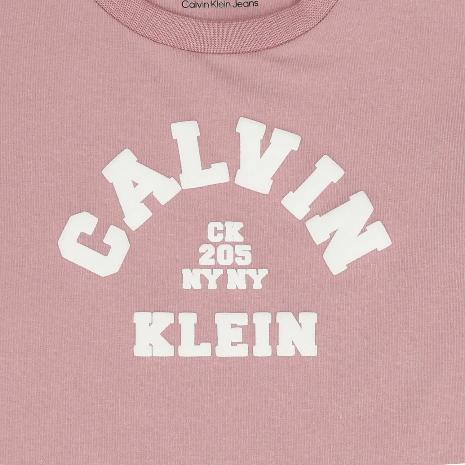 طقم رياضى للبنات بالشعار باللون الوردى , 1, hi-res