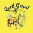 تيشيرت أولاد بطبعة الشاطئ باللون الأصفر, 1, hi-res