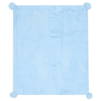 Baby Boys Blue Fur Blanket