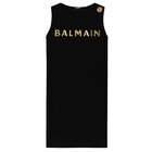 فستان عيد بالشعار باللون الاسود والذهبى, 1, hi-res