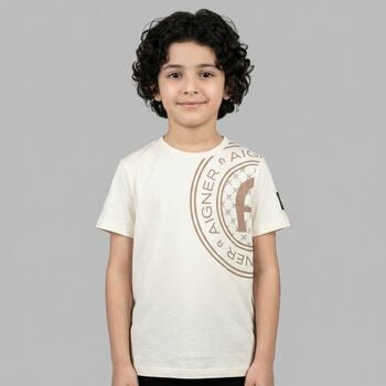 Boys Ivory Logo T-Shirt