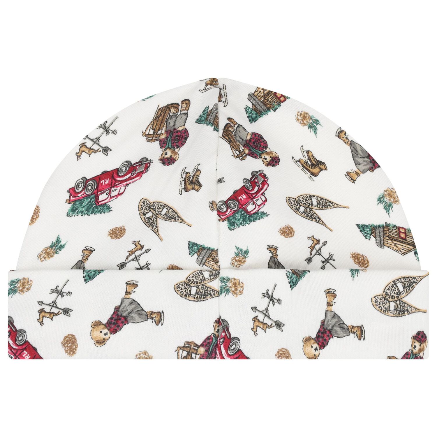 Ivory Polo Bear Babygrow Gift Set, 1, hi-res