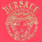 Girls Pink Medusa Logo Dress, 1, hi-res