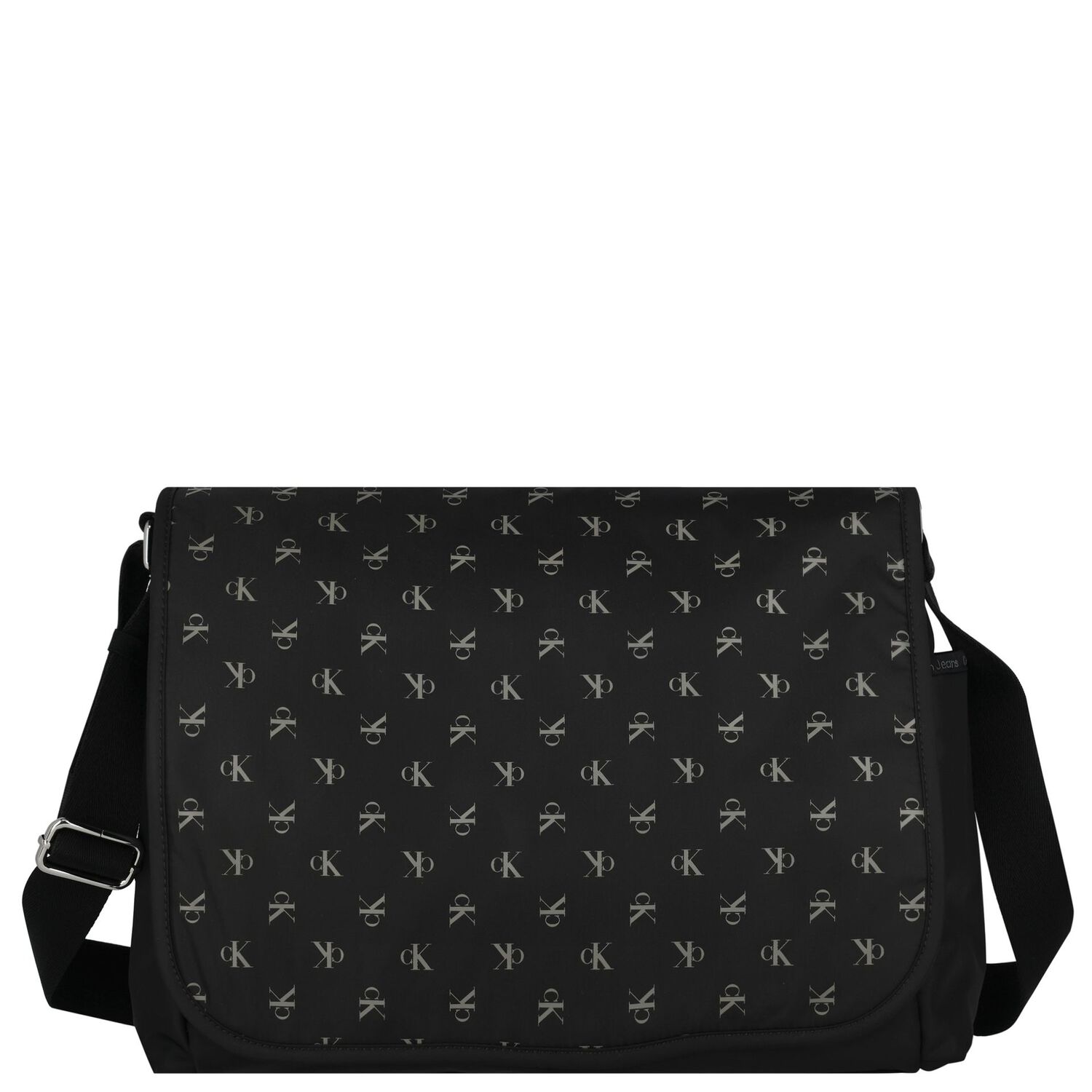 Black logo Baby Changing Bag, 1, hi-res