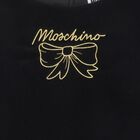 Girls Black Logo Dress, 1, hi-res