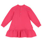 Girls Pink Heart Dress Set, 1, hi-res