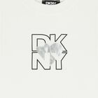 Girls White Logo T-Shirt, 2, hi-res