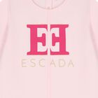 Girls Pink Logo Dress, 2, hi-res