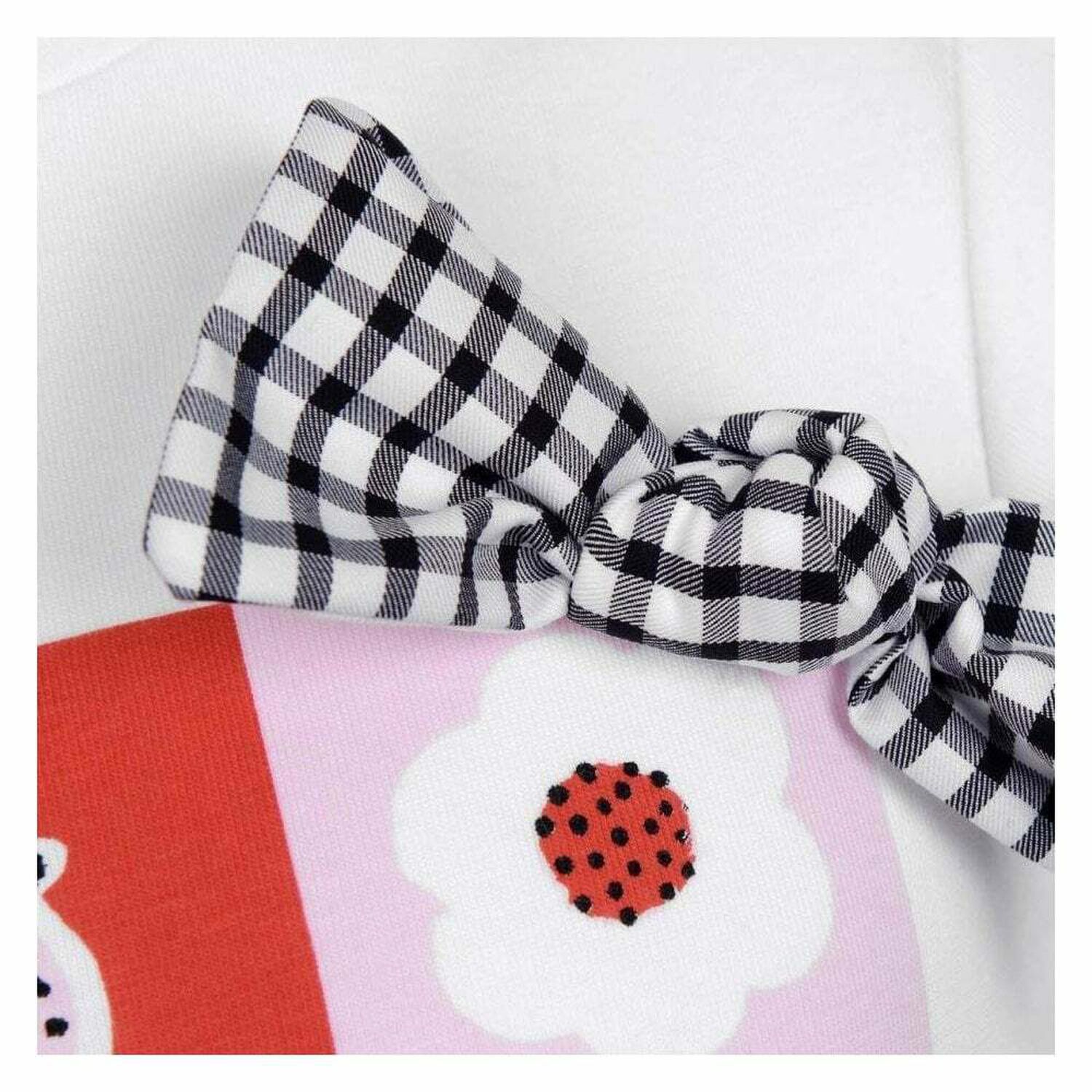 Girls White Bow Top, 1, hi-res image number null