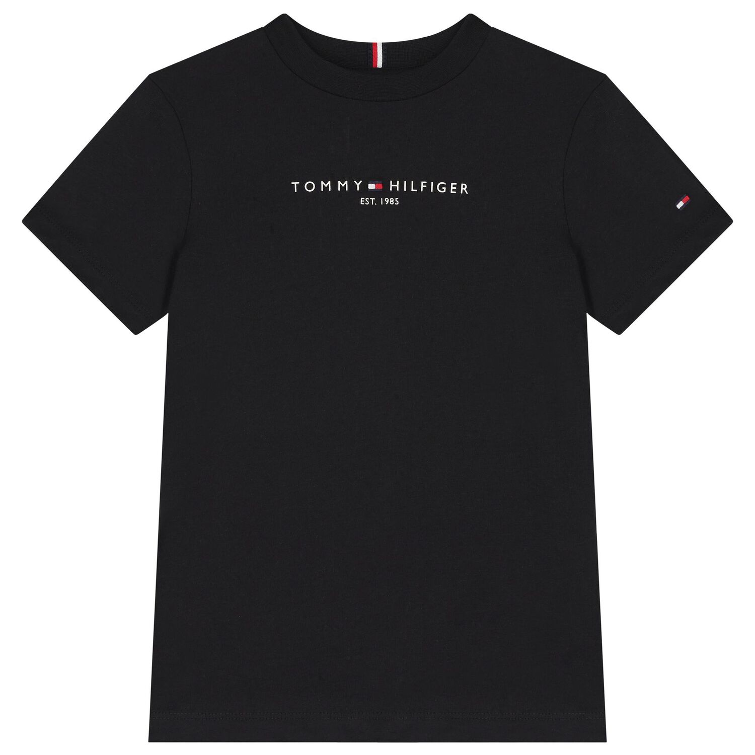 مجموعة شورت بشعار أسود للأولاد, 1, hi-res image number null