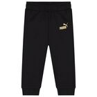 بدلة رياضية بالشعار باللون الأسود و الذهبي, 1, hi-res