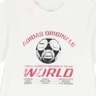 White Football Logo T-Shirt, 1, hi-res
