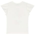 طقم ليجنز بطبعة الزهور باللون الأبيض والكحلى للبنات, 3, hi-res