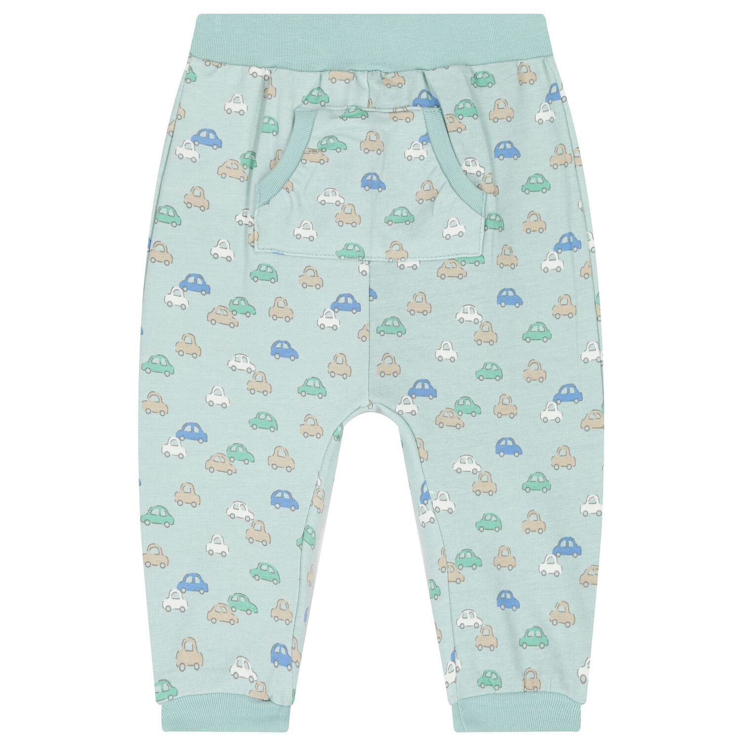 Baby Boys Green & White Tracksuits ( 2-Pack ), 1, hi-res