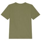 Boys Green Logo T-Shirt, 6, hi-res