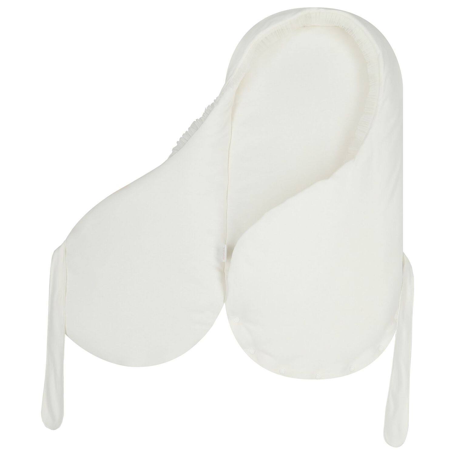 Baby Girls Ivory Bunnies Nest, 1, hi-res