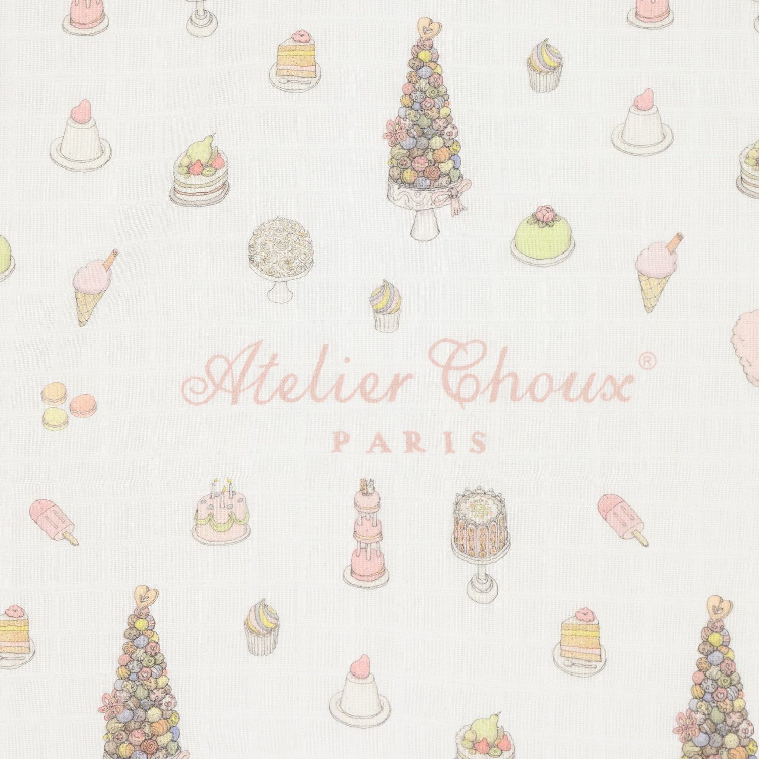 بطانية قماط سويتي باي باللون العاجي للبنات, 1, hi-res image number null