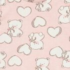 طقم رومبير بنات باللون الوردي والأبيض (3 قطع), 1, hi-res