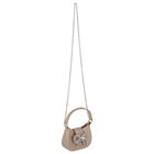 Girls Gold Diamante Bow Handbag ( 16CM ), 3, hi-res