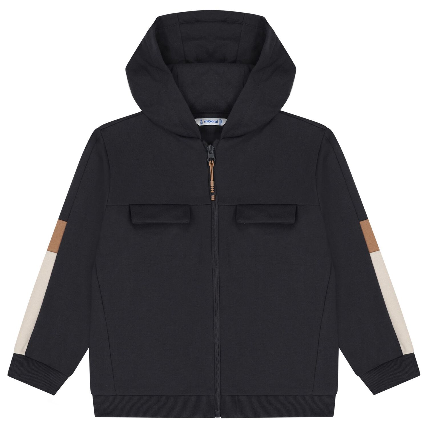 طقم رياضي للأولاد باللونين الأبيض والأسود (3 قطع), 3, hi-res