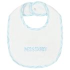 Baby Boys White & Blue Logo Babygrow Gift Set, 1, hi-res