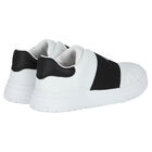 White Logo Trainers, 1, hi-res