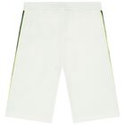 Boys Ivory Logo Shorts, 1, hi-res