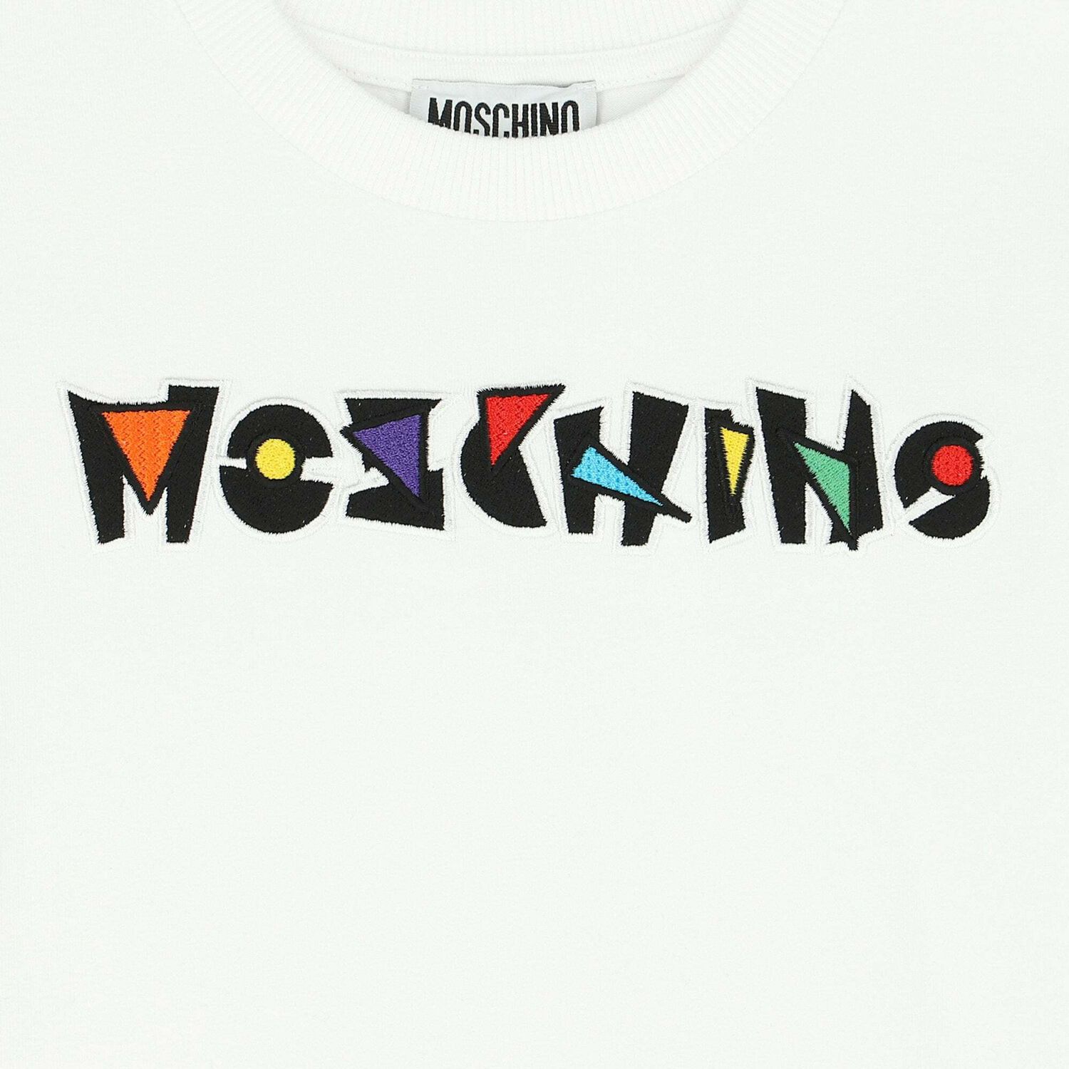 White Cotton Logo T-Shirt, 4, hi-res image number null