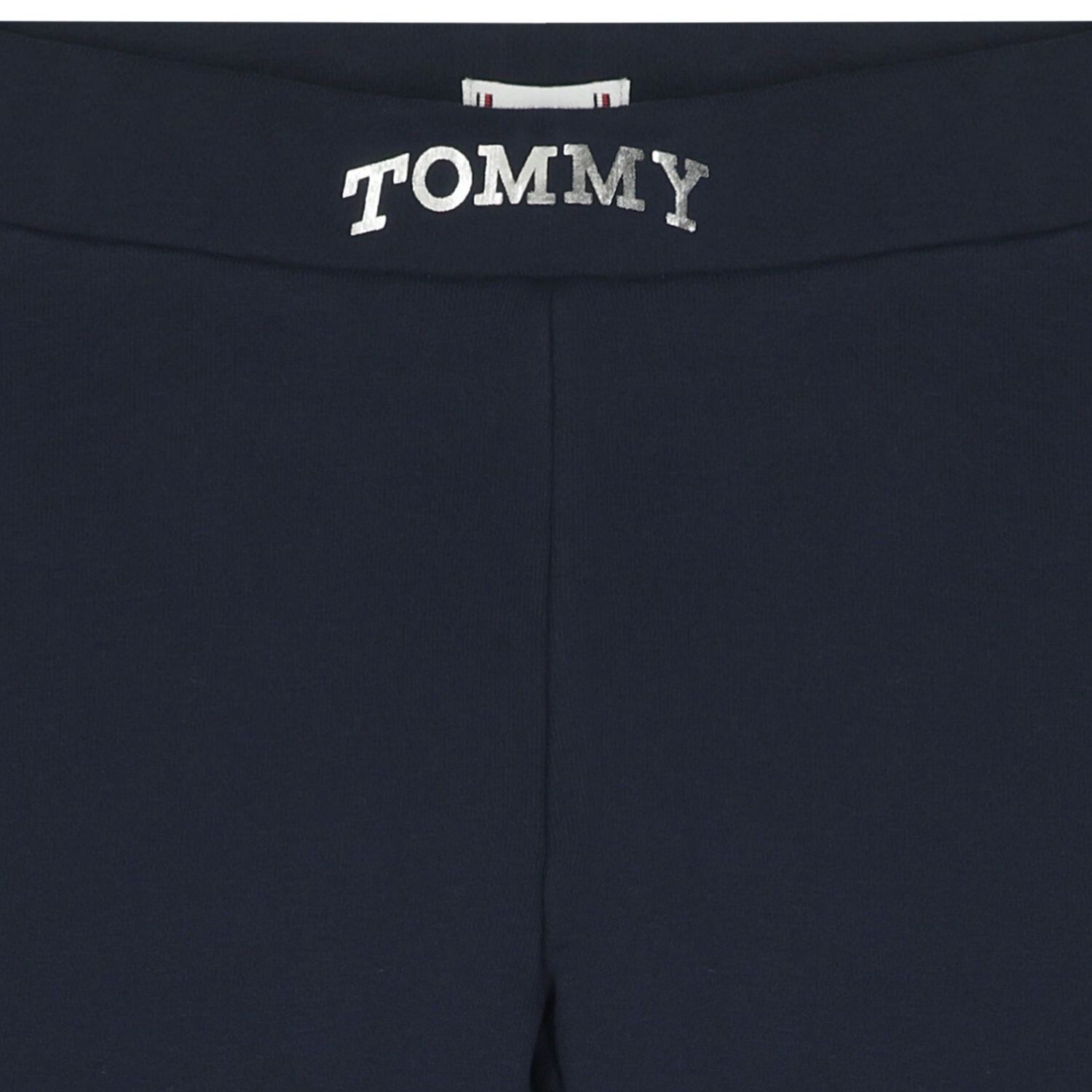 ليجينز بنات بالشعار باللون الكحلى , 1, hi-res