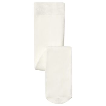 Mayoral جوارب كولون  بالشعار باللون الأبيض للبنات الصغار, 5 جوارب كولون  بالشعار باللون الأبيض للبنات الصغار