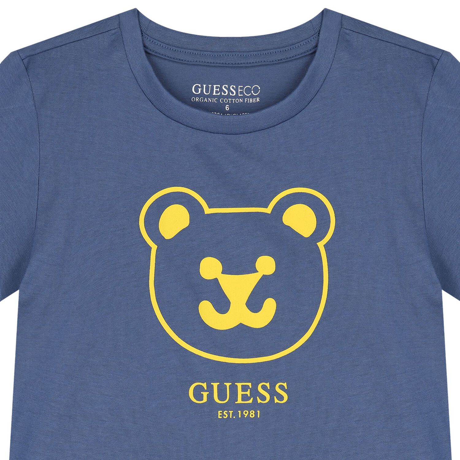 Boys Blue Teddy Bear Logo T-Shirt, 2, hi-res