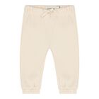 Baby Girls Beige Logo Tracksuit, 1, hi-res