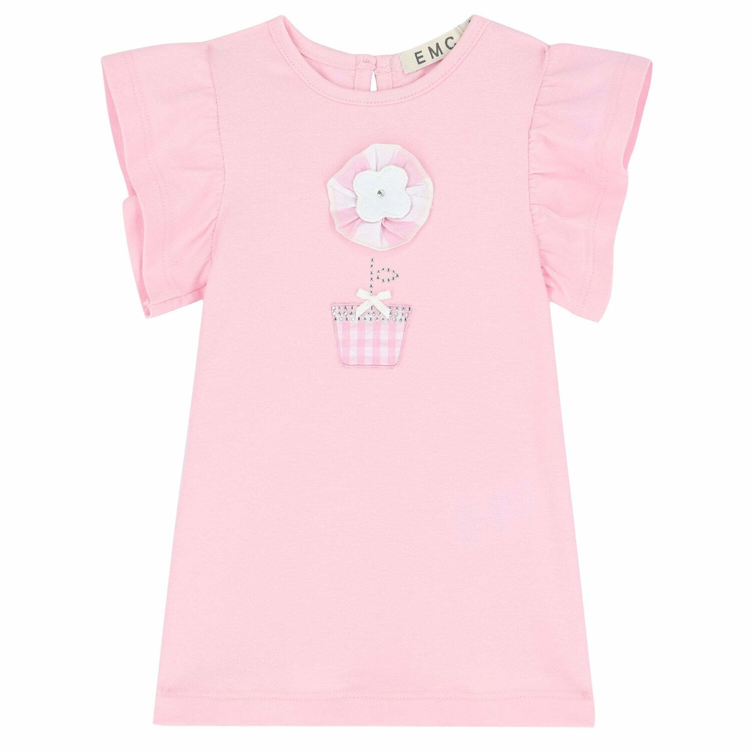 فستان بطبعة الزهور باللون الوردى, 1, hi-res