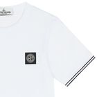 Boys White Logo T-Shirt, 4, hi-res