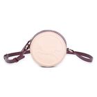 Girls Beige Horse Medal Shoulder Bag ( 13cm ), 1, hi-res