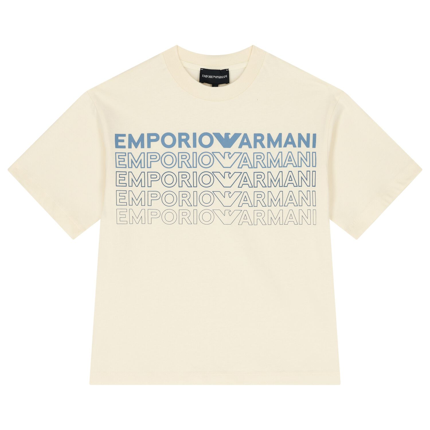 Boys Ivory Logo T-Shirt, 1, hi-res image number null