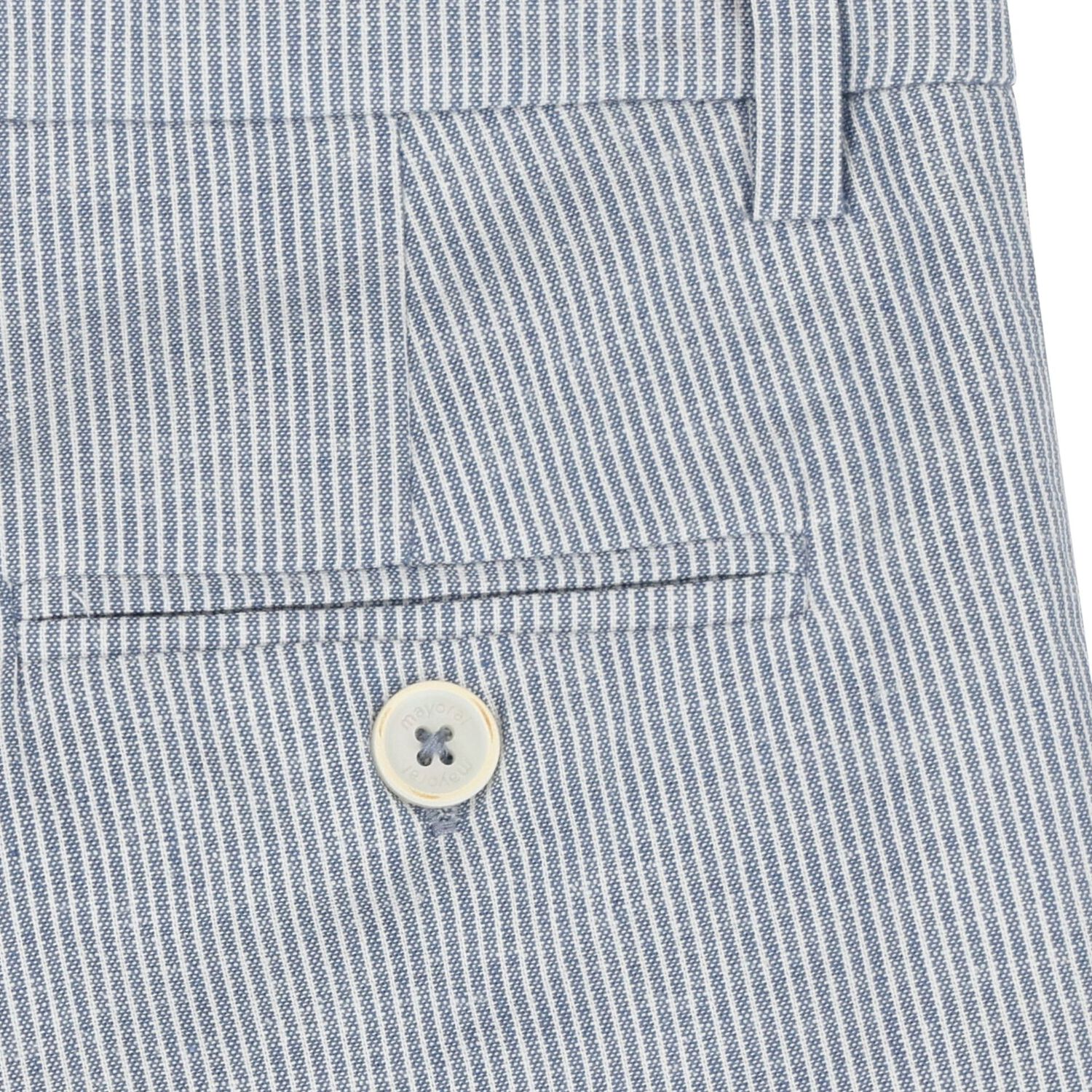 شورت  للأولاد مخطط باللون الأزرق والأبيض , 2, hi-res