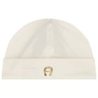 Ivory & Gold Logo Babygrow Gift Set, 1, hi-res