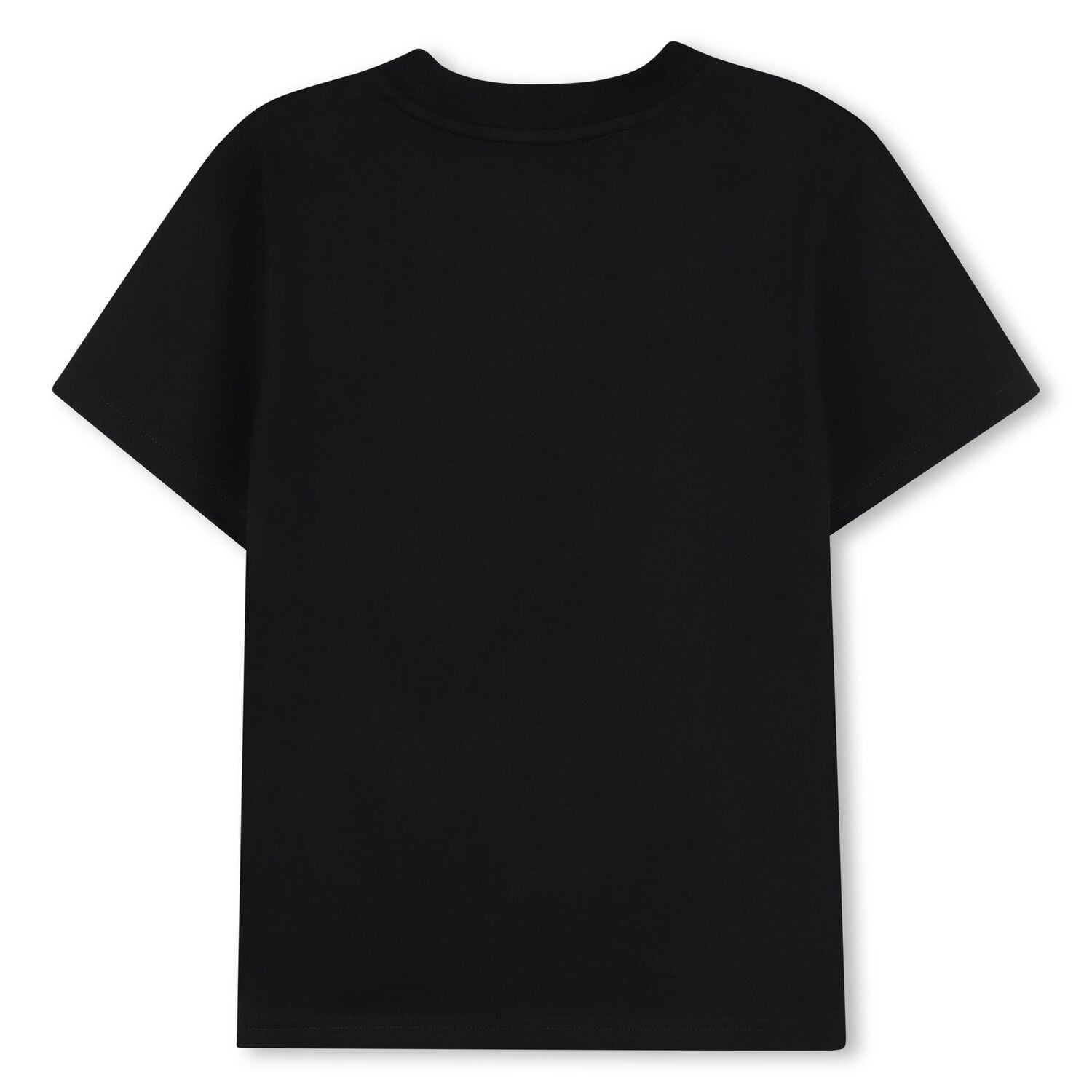 Boys Black Logo T-Shirt, 3, hi-res