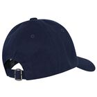 Boys Boys Navy Blue Logo Cap , 1, hi-res